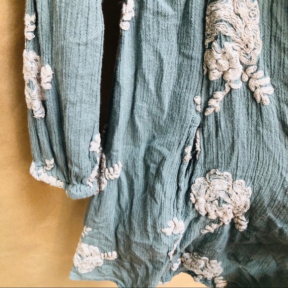 SOLD Free People light green embroidered dress - Picture 7 of 7